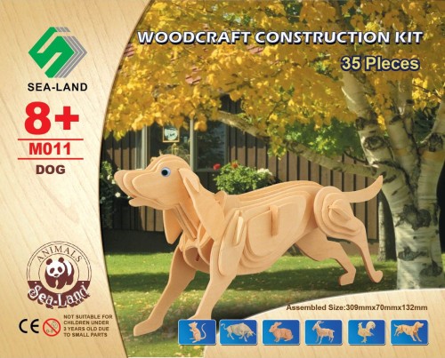 Pies składanka drewniana M011 Sea-Land