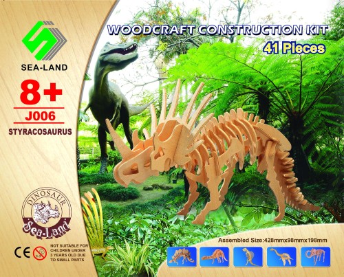 Dinozaur Styracosaurus składanka J006 Sea-Land