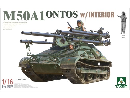Niszczyciel czołgów M50A1 Ontos 1019 Takom