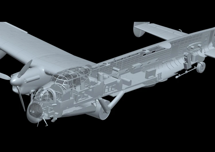 Samolot Avro Lancaster Dambuster 01F006 HK Models