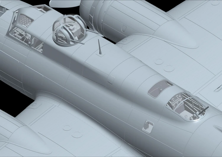 Samolot Boeing B-17G Flying Fortress Rose of York 01E044 HK Models