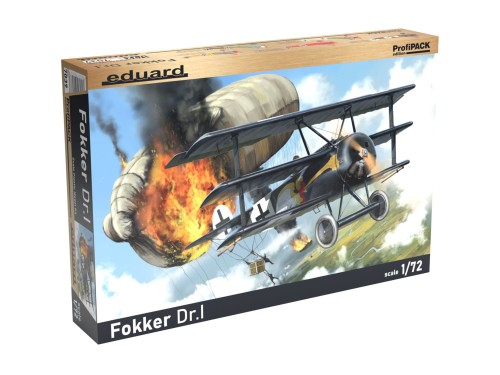 Samolot Fokker Dr.I 7039 Eduard