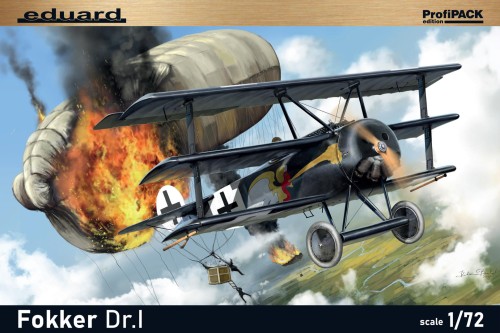 Samolot Fokker Dr.I 7039 Eduard