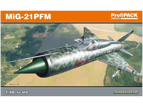 Samolot Mikoyan MiG-21PFM 8237 Eduard
