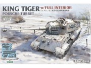 Czołg Sd.Kfz.182 King Tiger Porsche turret NO-008 Ustar