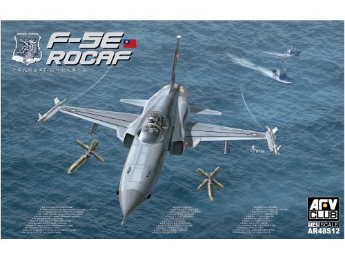 Samolot Northrop F-5E Tiger II Rocaf AR48S12 AFV