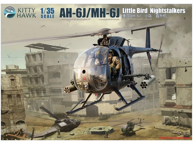 Śmigłowiec Hughes AH-6J/MH-6J Little Bird KH50003 Kitty Hawk
