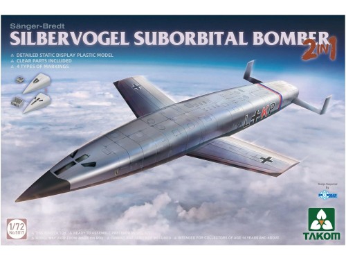 Samolot Silbervogel Sanger Amerika Bomber 5017 Takom