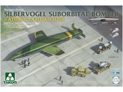 Samolot Silbervogel ciągnik Hanomag SS100 5018 Takom