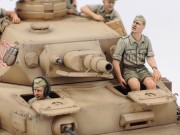 Czołg PzKpfw IV Ausf.F & DKW NZ350 North Africa 25208 Tamiya