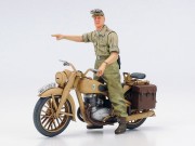 Czołg PzKpfw IV Ausf.F & DKW NZ350 North Africa 25208 Tamiya