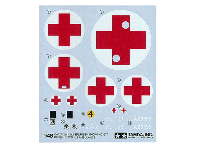 Austin K2/Y 2t 4x2 Ambulance 32605 Tamiya