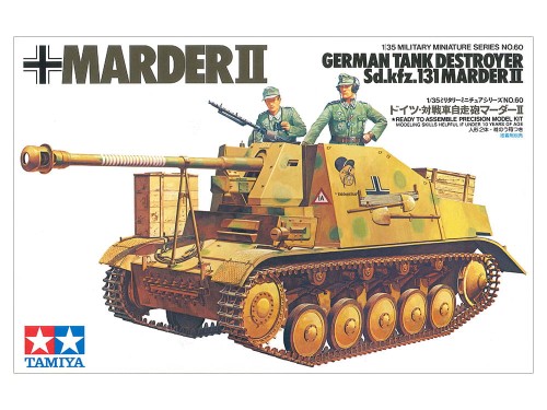 Niszczyciel czołgów Marder II Sd.Kfz.131 35060 Tamiya