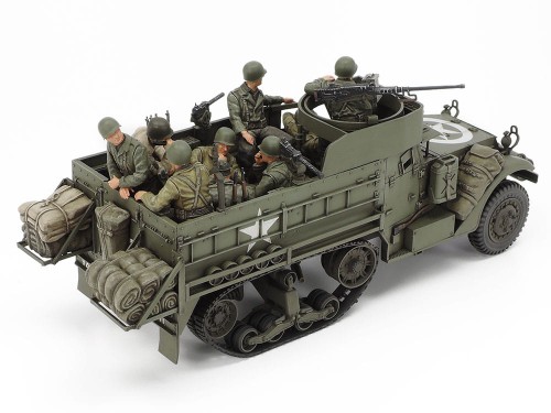 Transporter opancerzony U.S. Armored Personnel Carrier M3A2 Half-Track 35070 Tamiya