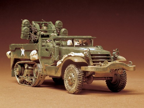 Działo samobieżne M16 Multiple Gun Motor Carriage 35081 Tamiya