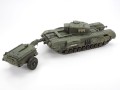 Czołg Churchill Mk.VII Crocodile 35100 Tamiya