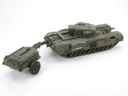 Czołg Churchill Mk.VII Crocodile 35100 Tamiya