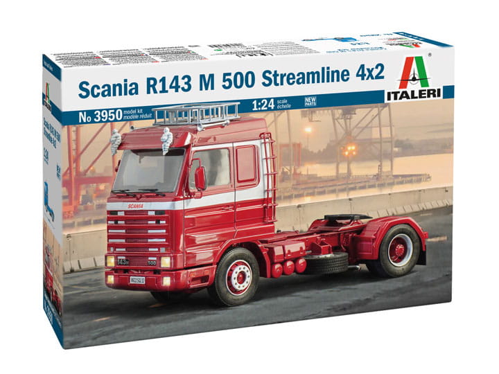 Scania R143 M 500 Streamline 4x2 3950 Italeri