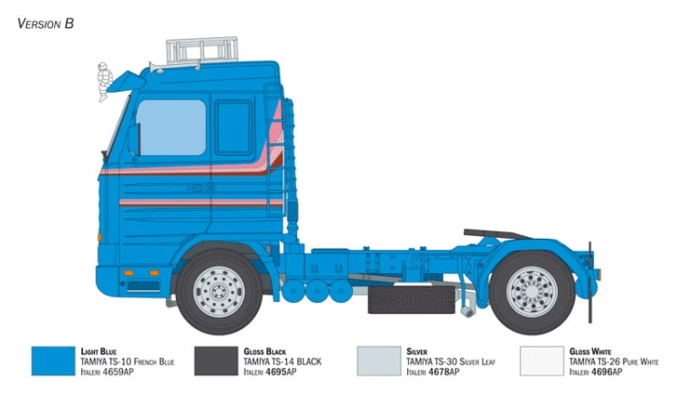Scania R143 M 500 Streamline 4x2 3950 Italeri