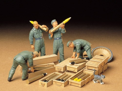 Figurki niemiecka załoga czołgu 35188 Tamiya