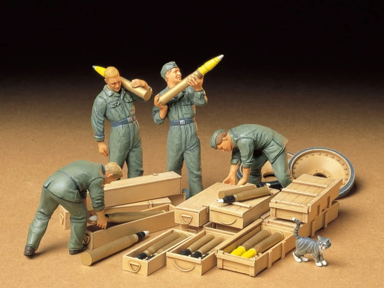 Figurki niemiecka załoga czołgu 35188 Tamiya