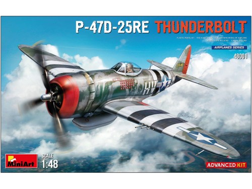 Samolot Republic P-47D-25RE Thunderbolt 48001 MiniArt