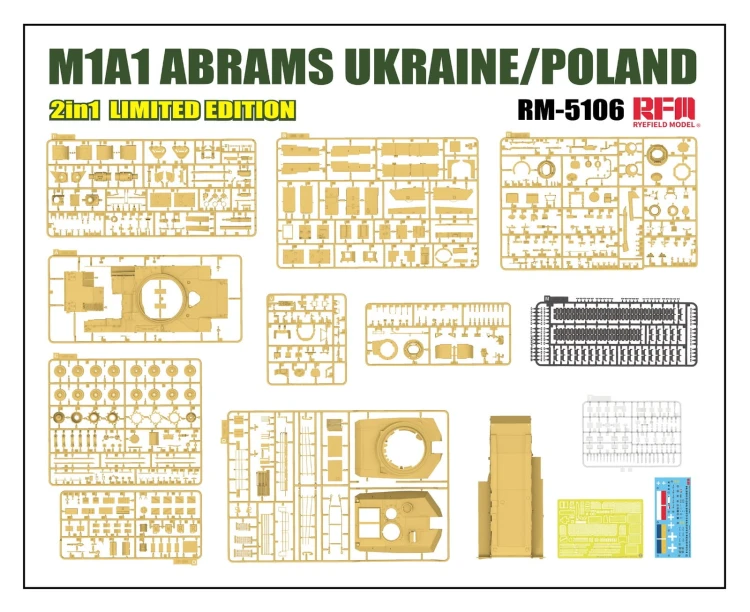 M1A1 Abrams Ukraine Poland RM-5106 RFM