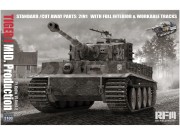 Czołg Tiger I PzKpfw VI Middle production RM-5100 RFM