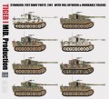 Czołg Tiger I PzKpfw VI Middle production RM-5100 RFM