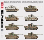 Czołg Tiger I PzKpfw VI Middle production RM-5100 RFM
