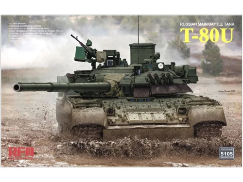 Czołg T-80U Russian MBT RM-5105 RFM