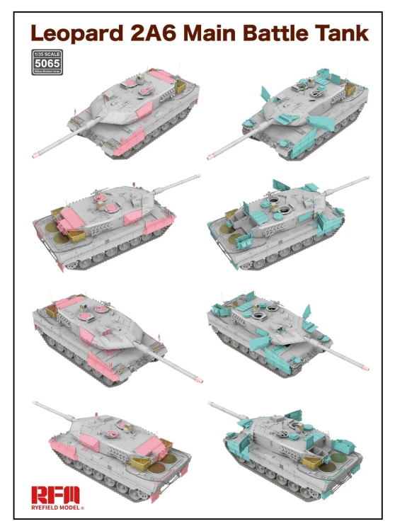 Czołg Leopard 2A6 RM-5065 RFM