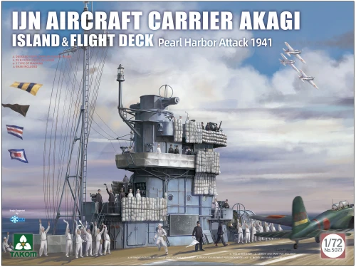 Okręt lotniskowiec IJN Akagi 5023 Takom