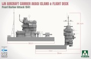 Okręt lotniskowiec IJN Akagi 5023 Takom