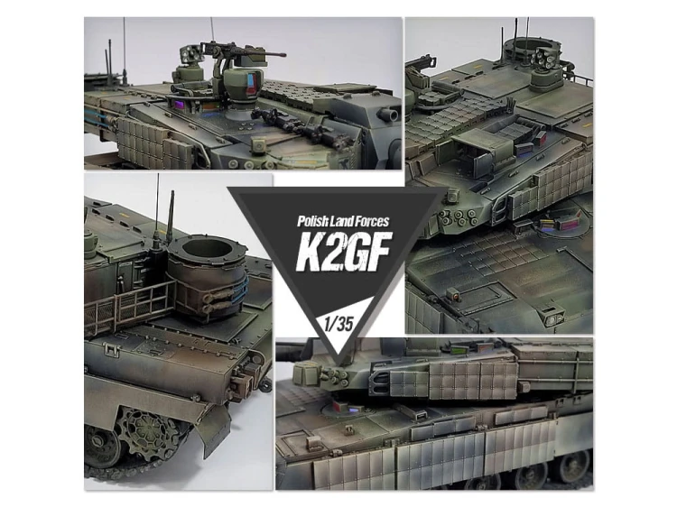 Czołg K2GF Black Panther Polish Land Forces 13560 Academy