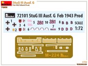 Działo StuG Sturmgeschutz III Ausf.G Alkett 72101 MiniArt