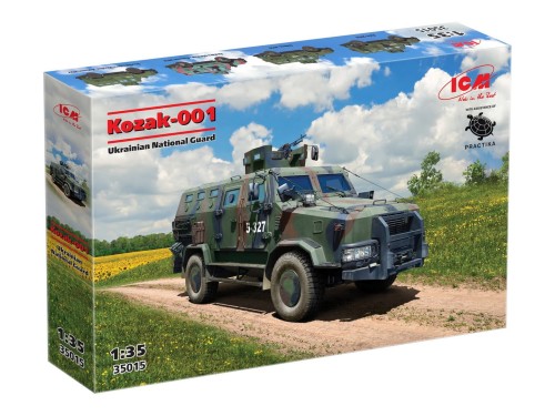 Transporter opancerzony Kozak-001 MRAP 35015 ICM