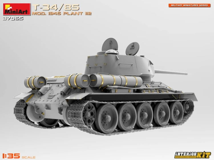 Czołg T-34/85 model 1945 Plant 112 37065 MiniArt