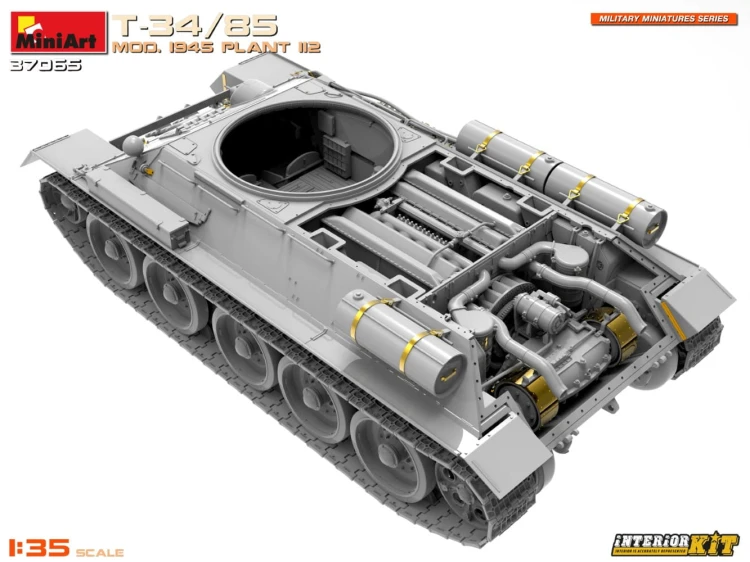 Czołg T-34/85 model 1945 Plant 112 37065 MiniArt
