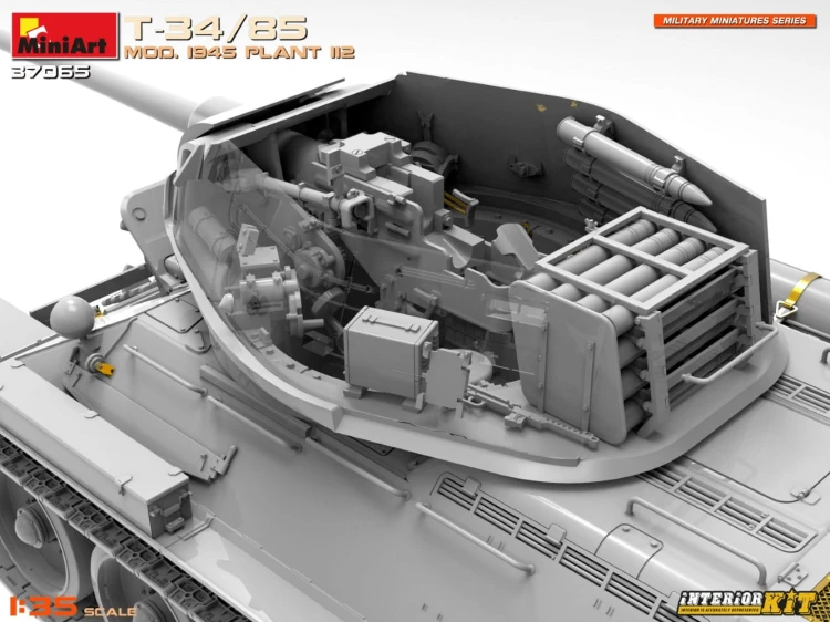 Czołg T-34/85 model 1945 Plant 112 37065 MiniArt