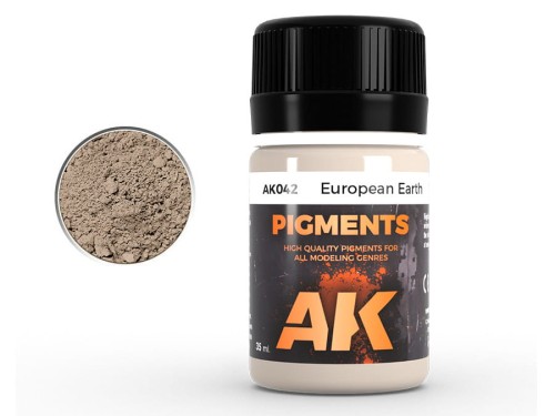 Pigment modelarski European Earth AK042 AK Interactive