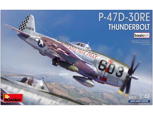 Samolot Republic P-47D-30RE Thunderbolt 48023 MiniArt