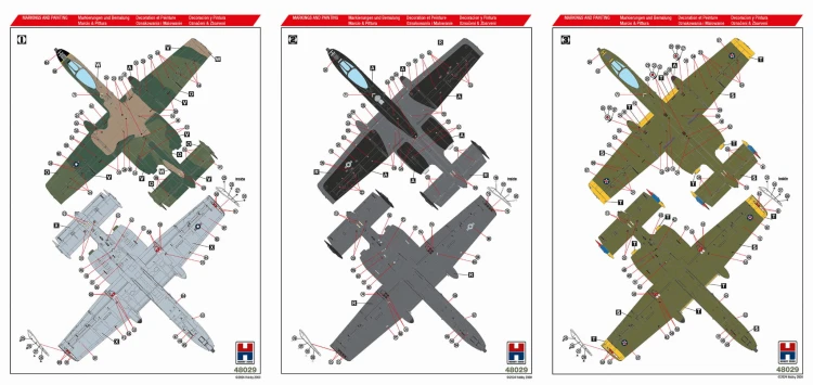 Samolot A-10C Thunderbolt II Special Schemes 48029 Hobby 2000