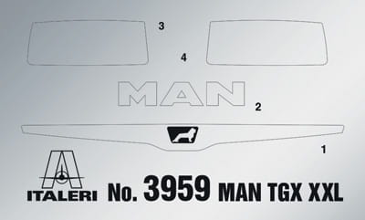 MAN TGX 18.500 XXL Lion Pro Edition 3959 Italeri