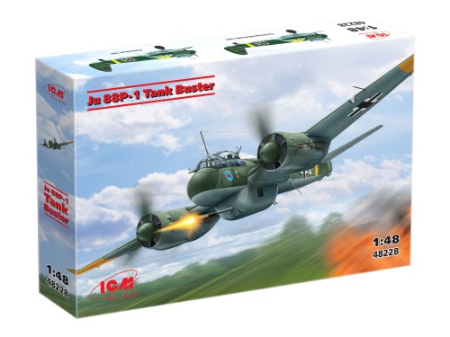 Samolot Junkers Ju 88P-1 Tank Buster 48228 ICM