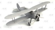 Samolot Gloster Sea Gladiator Mk.II z pilotami Royal Navy 32045 ICM