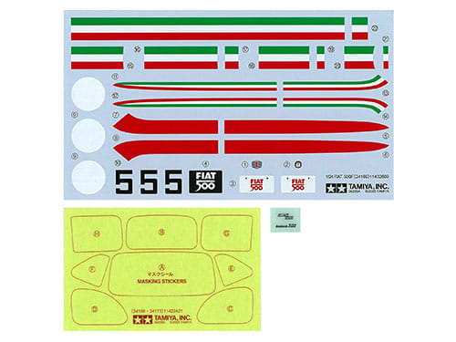 Fiat 500F 24169 Tamiya