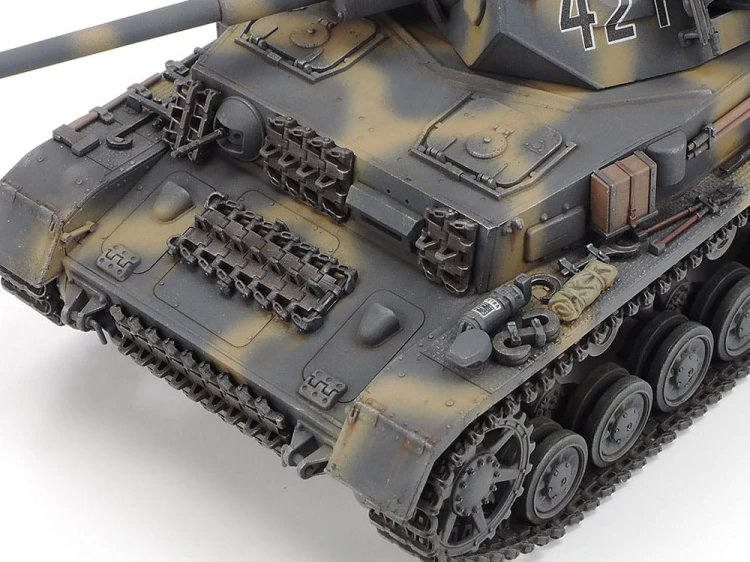 Czołg PzKpfw IV Ausf.G Early & DKW NZ350 25209 Tamiya