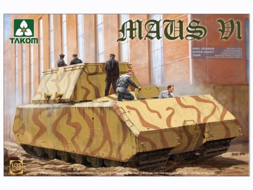 Czołg Maus V1 2049 Takom