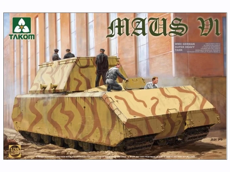 Czołg Maus V1 2049 Takom